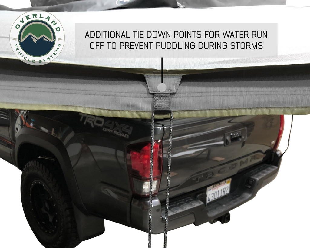 Overland Vehicle Systems Awning 270 Degree Awning and Wall 1, 2, & 3, W/Mounting Brackets Passenger Side Nomadic