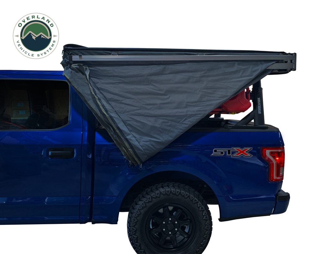 Overland Vehicle Systems Nomadic 270 LT Driver Side Awning With Bracket Kit