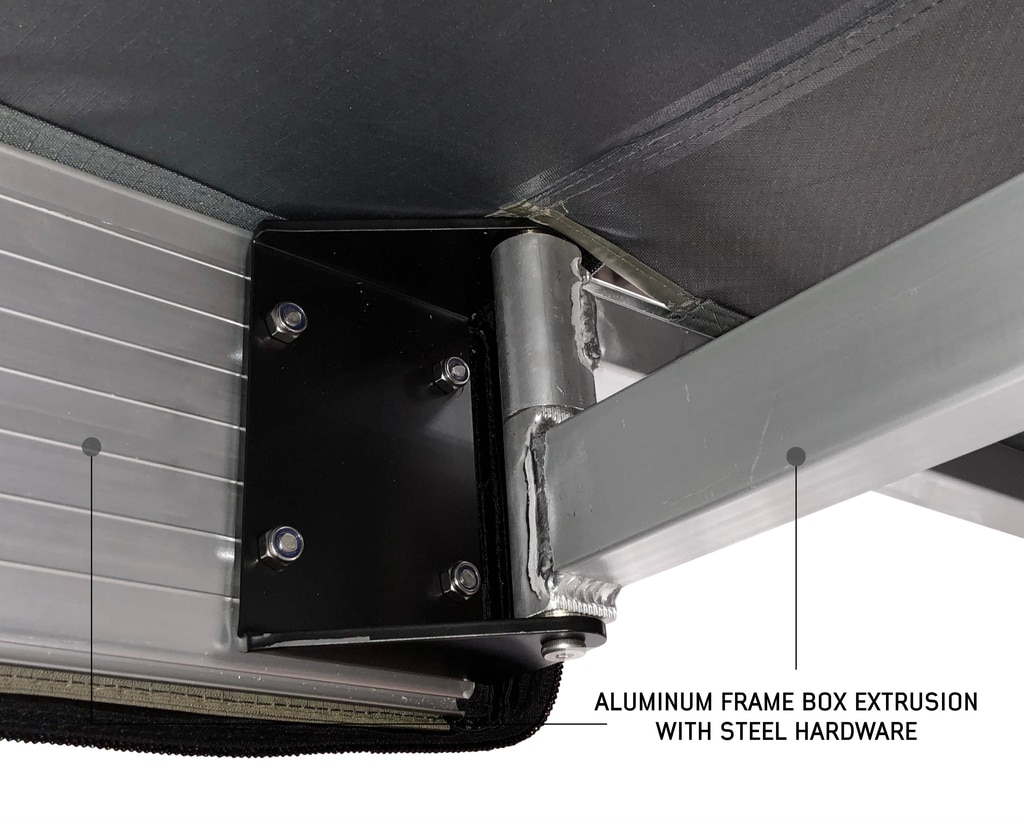 Overland Vehicle Systems Nomadic 270 LT Driver Side Awning With Bracket Kit