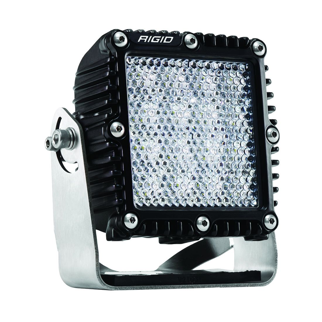 Rigid Industries Flood Diffused Black Housing Q-Series Pro