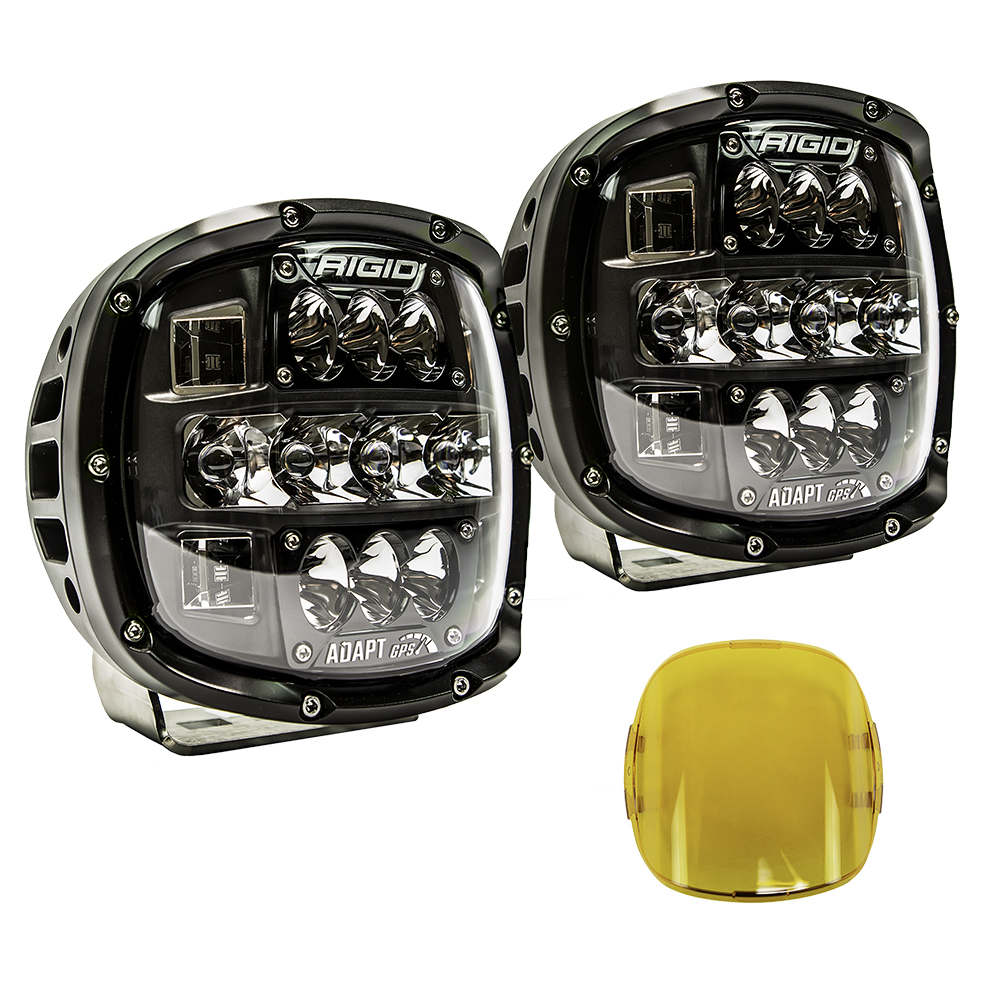 Rigid Industries RIGID Adapt XP Extreme Powersports LED Light 3 Lighting Zones GPS Module Pair