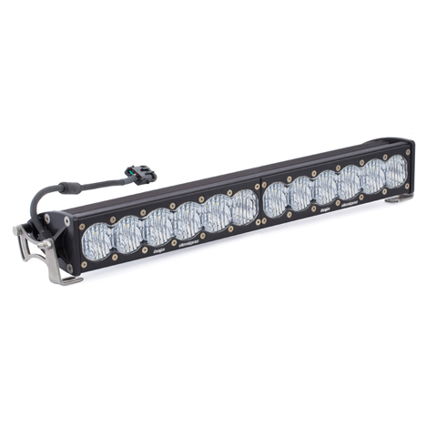 Baja Designs 20 Inch LED Light Bar Single Straight Wide Driving Combo Pattern OnX