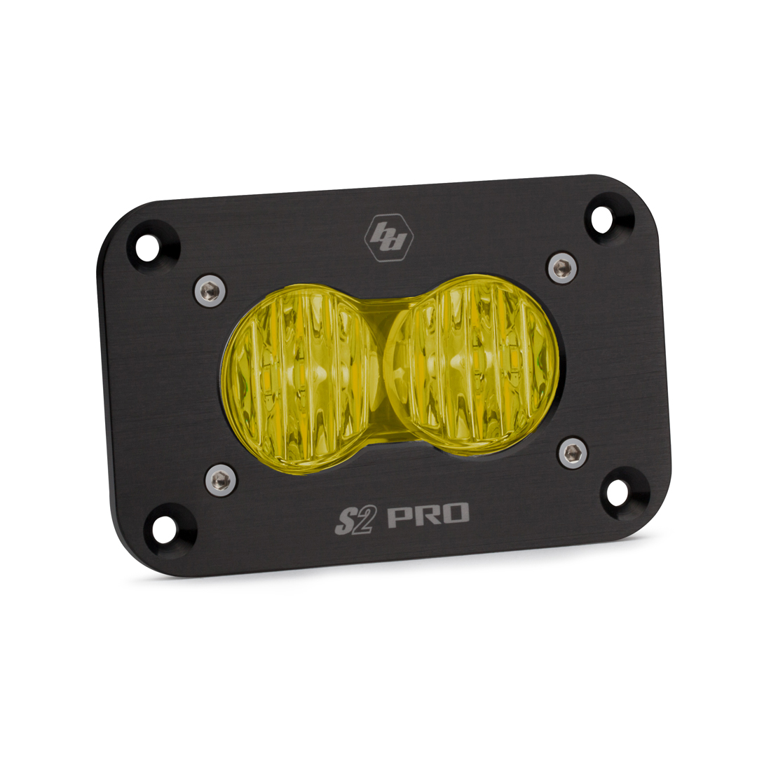 Baja Designs LED Wide Cornering Amber Flush Mount S2 Pro