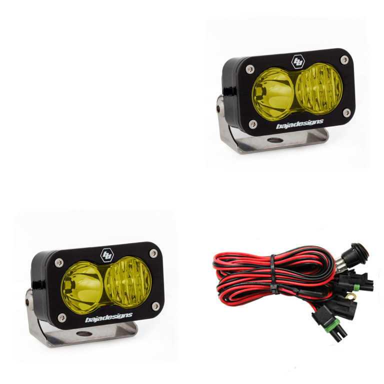 Baja Designs S2 Pro Pair Driving/Combo LED Amber