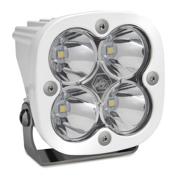 Baja Designs LED Light Pod White Clear Lens Spot Pattern Squadron Pro