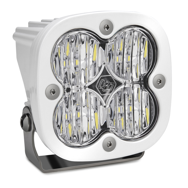 Baja Designs LED Light Pod White Clear Lens Wide Cornering Pattern Squadron Pro