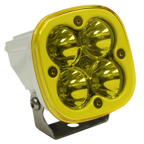 Baja Designs LED Light Pod White Amber Lens Spot Pattern Squadron Pro