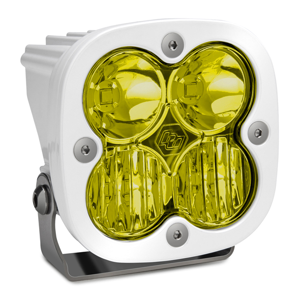 Baja Designs LED Light Pod White Amber Lens Driving/Combo Pattern Squadron Pro