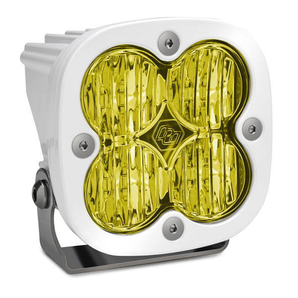 Baja Designs LED Light Pod White Amber Lens Wide Cornering Pattern Squadron Pro