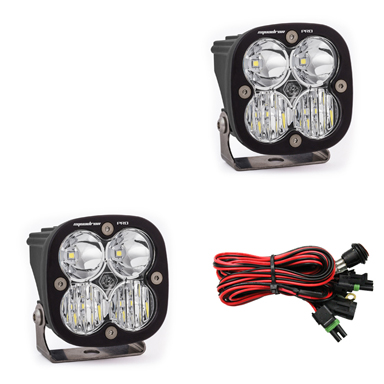 Baja Designs LED Light Pods Driving Combo Pattern Pair Squadron Pro Series