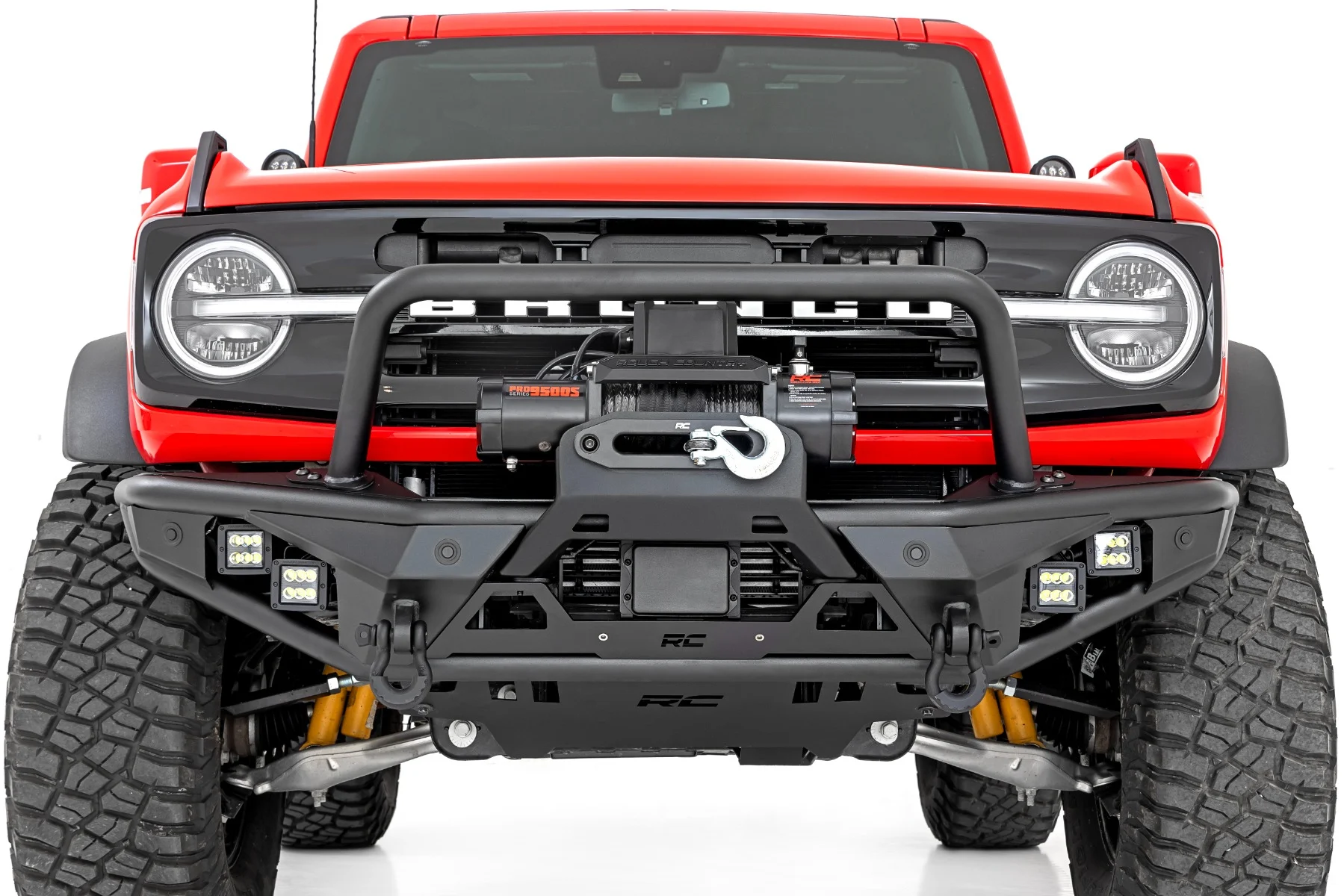 Rough Country Tubular Front Bumper 2021+ Bronco