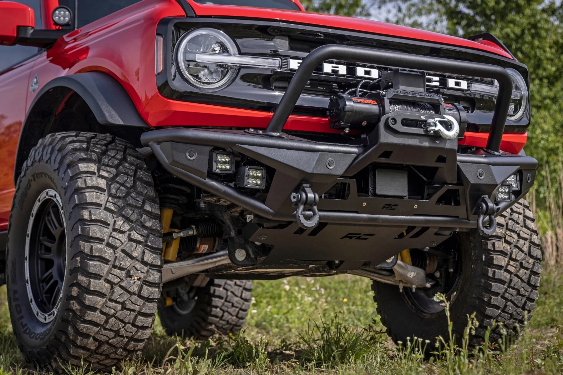 Rough Country Tubular Front Bumper 2021+ Bronco