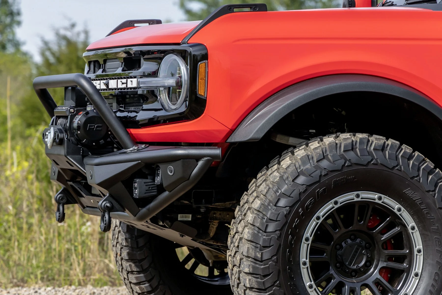 Rough Country Tubular Front Bumper 2021+ Bronco