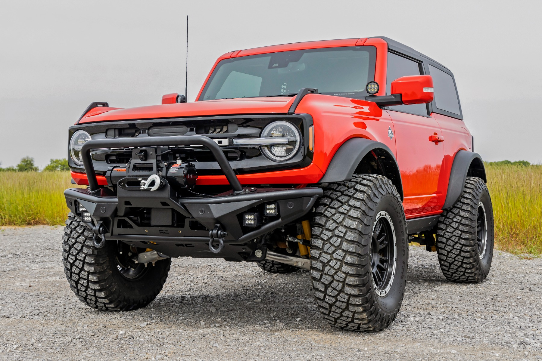 Rough Country Tubular Front Bumper 2021+ Bronco