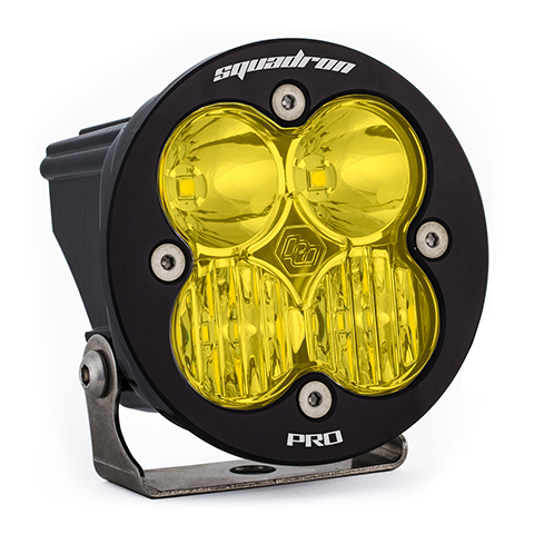 Baja Designs LED Light Pod Amber Lens Driving/Combo Pattern Each Squadron R Pro