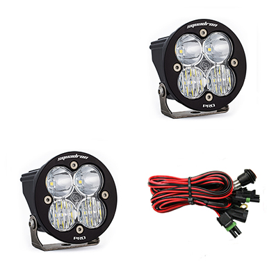 Baja Designs LED Light Pods Clear Lens Driving/Combo Pair Squadron R Pro