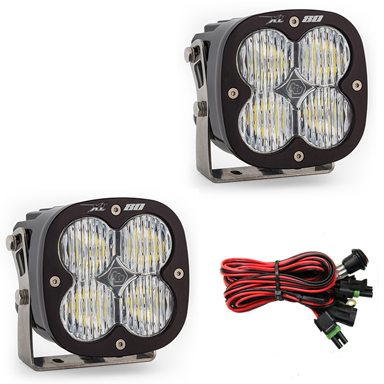 Baja Designs LED Light Pods Wide Cornering Pattern Pair XL80 Series