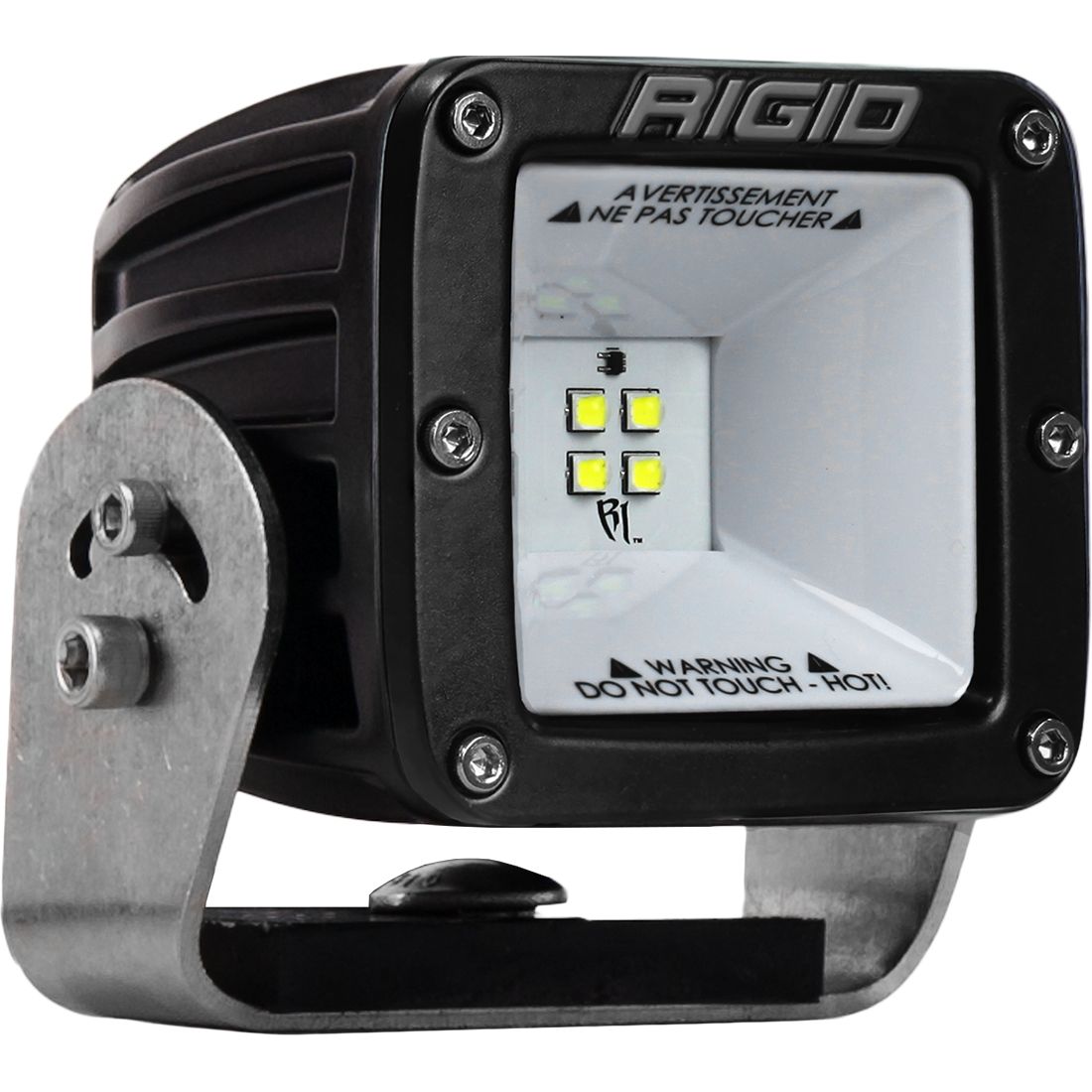 Rigid Industries 2x2 115 Degree DC Power Scene Light Black Housing