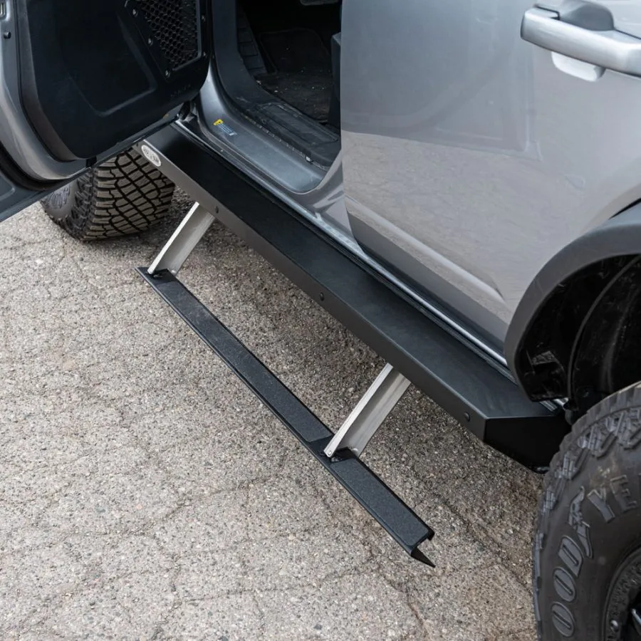 RockSlide Engineering 4 Door Step Slider 2021-2025 Ford Bronco