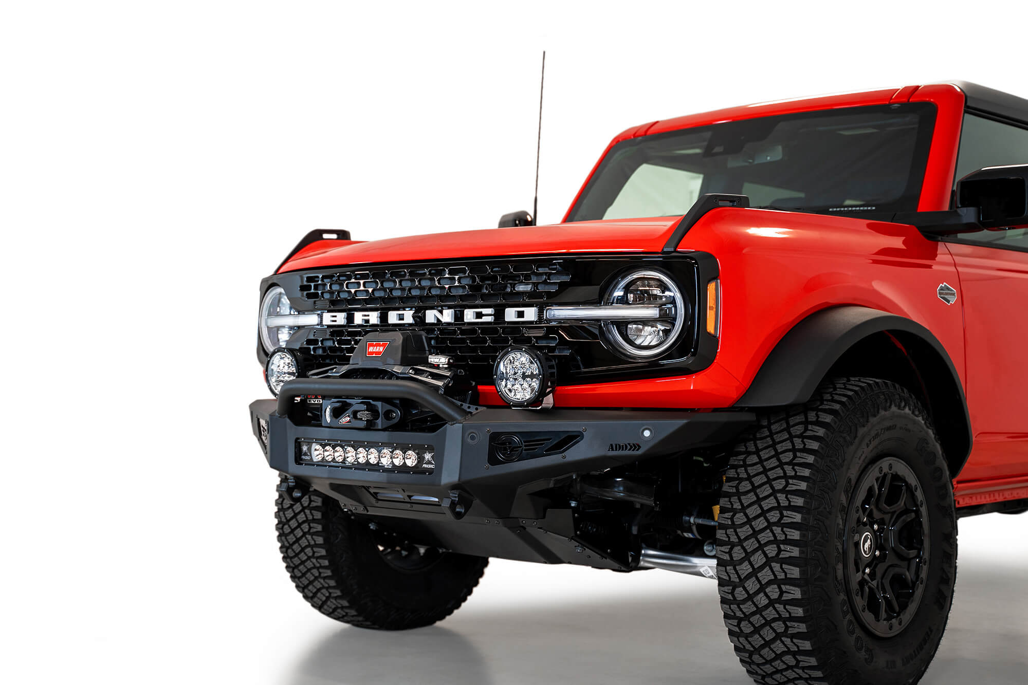 ADD Rock Fighter Winch Front Bumper 2021+ Ford Bronco