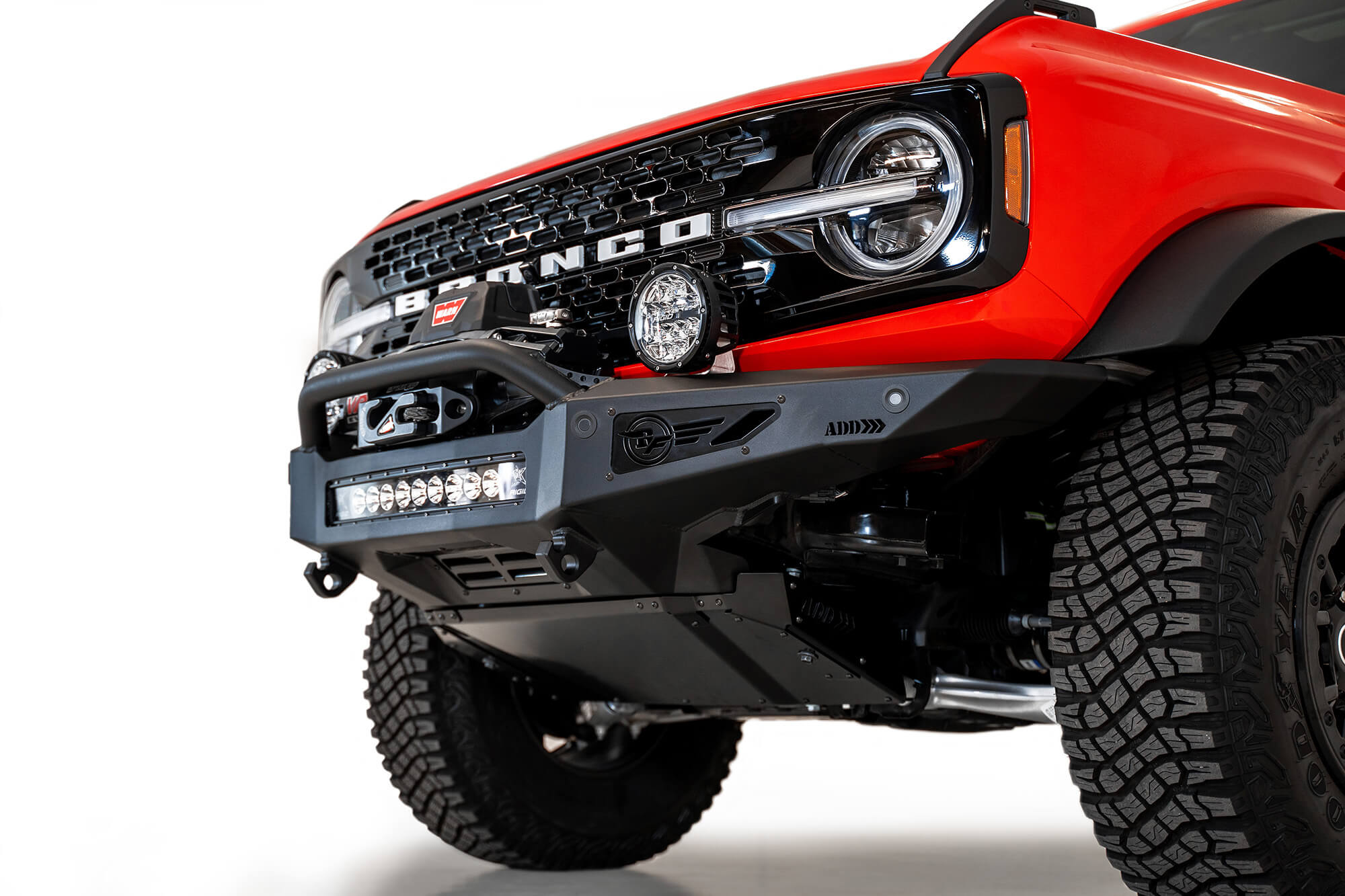 ADD Rock Fighter Winch Front Bumper 2021+ Ford Bronco