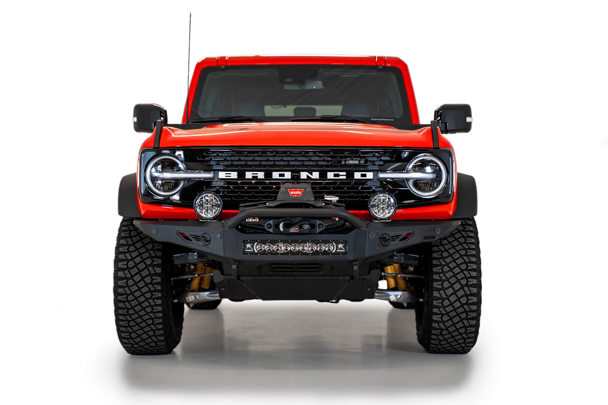 ADD Rock Fighter Winch Front Bumper 2021+ Ford Bronco