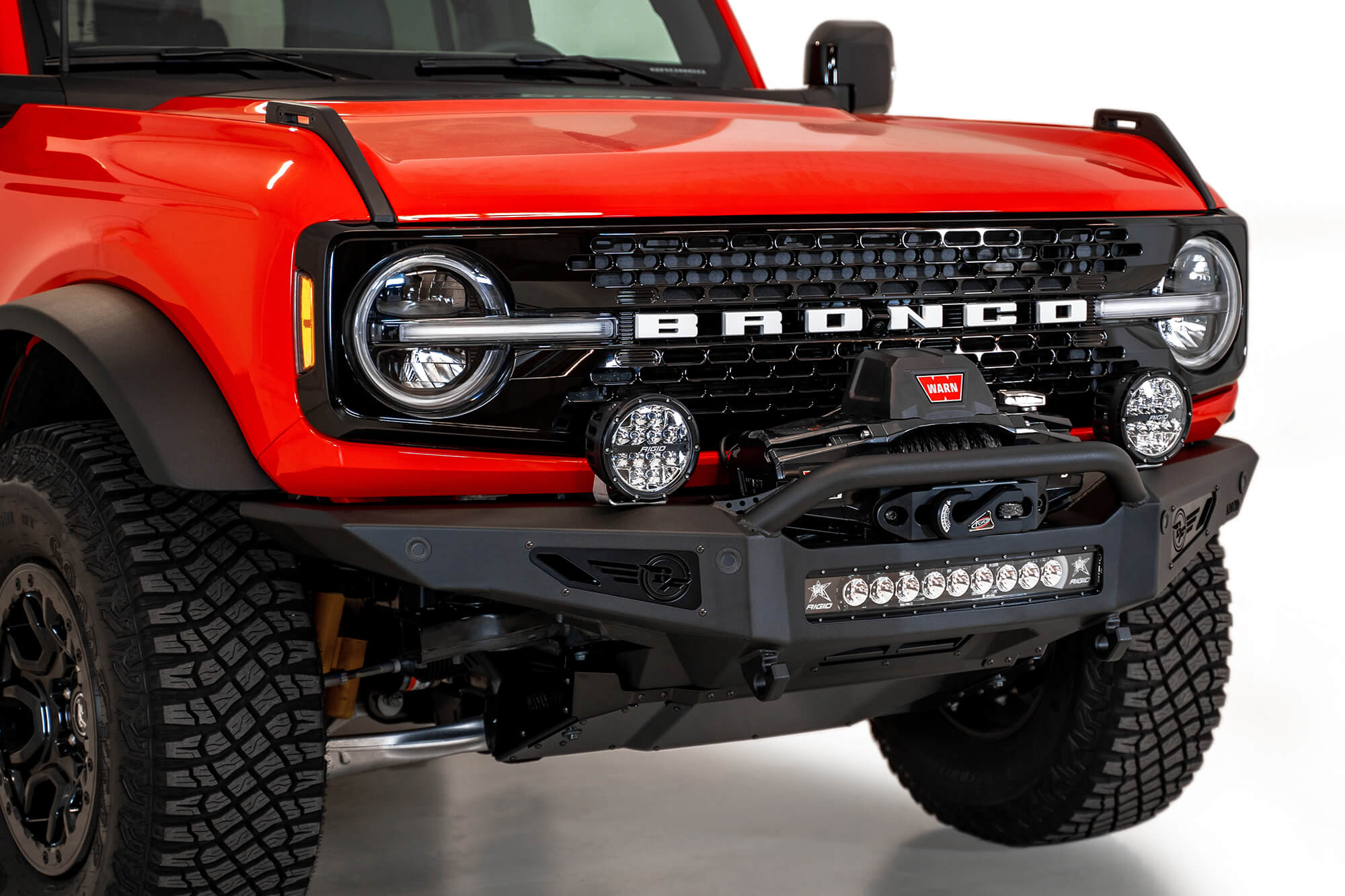 ADD Rock Fighter Winch Front Bumper 2021+ Ford Bronco