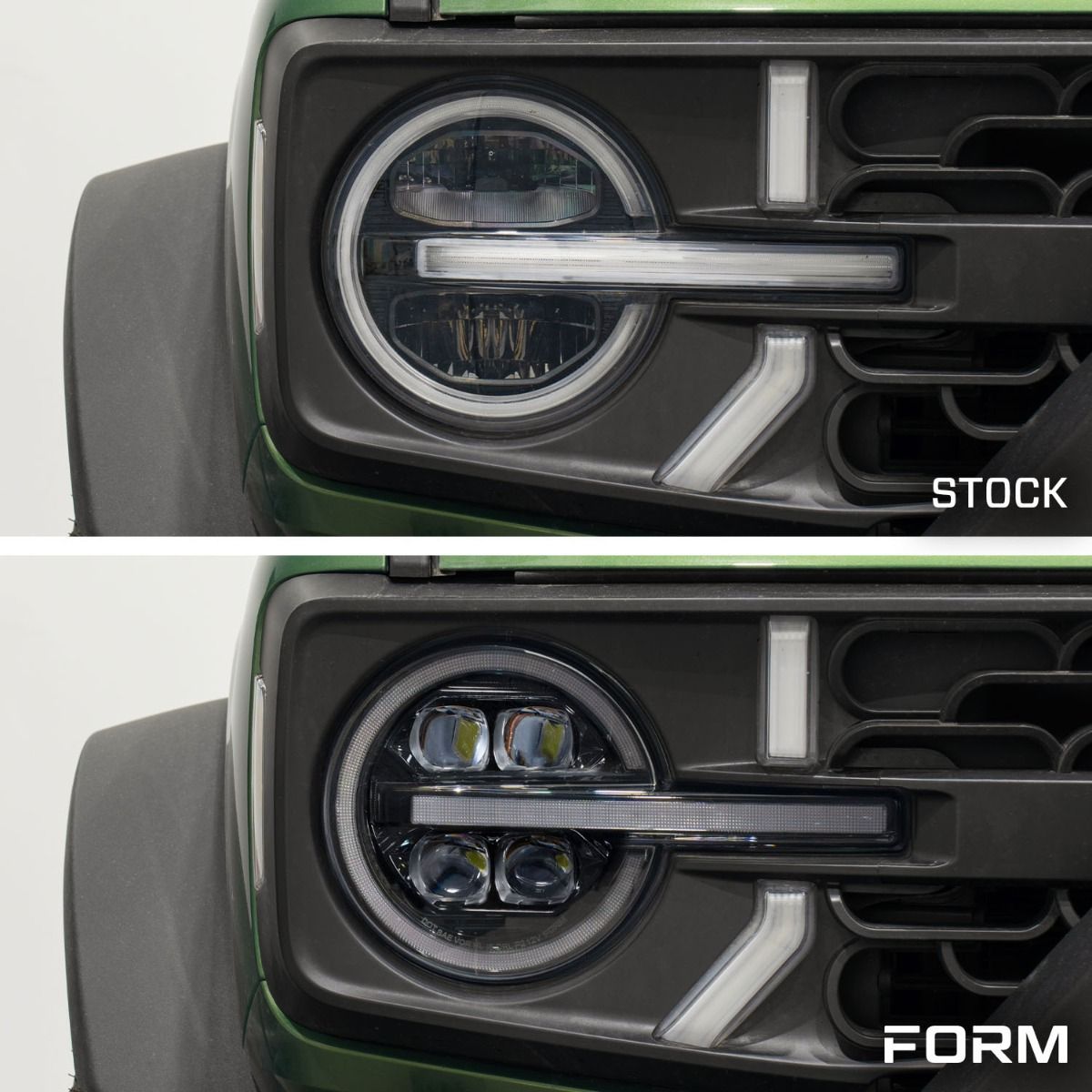 Form LED Projector Headlights (Pair) 2021+ Ford Bronco