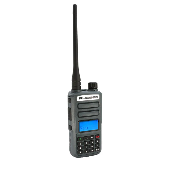 Rugged Radios GMR2 PLUS - GMRS / FRS Two Way Handheld Radio