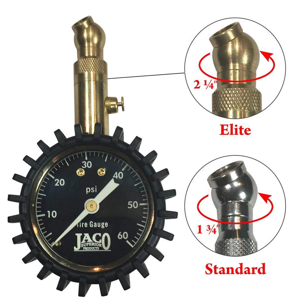 JACO Elite Pressure Gauge - 60 PSI