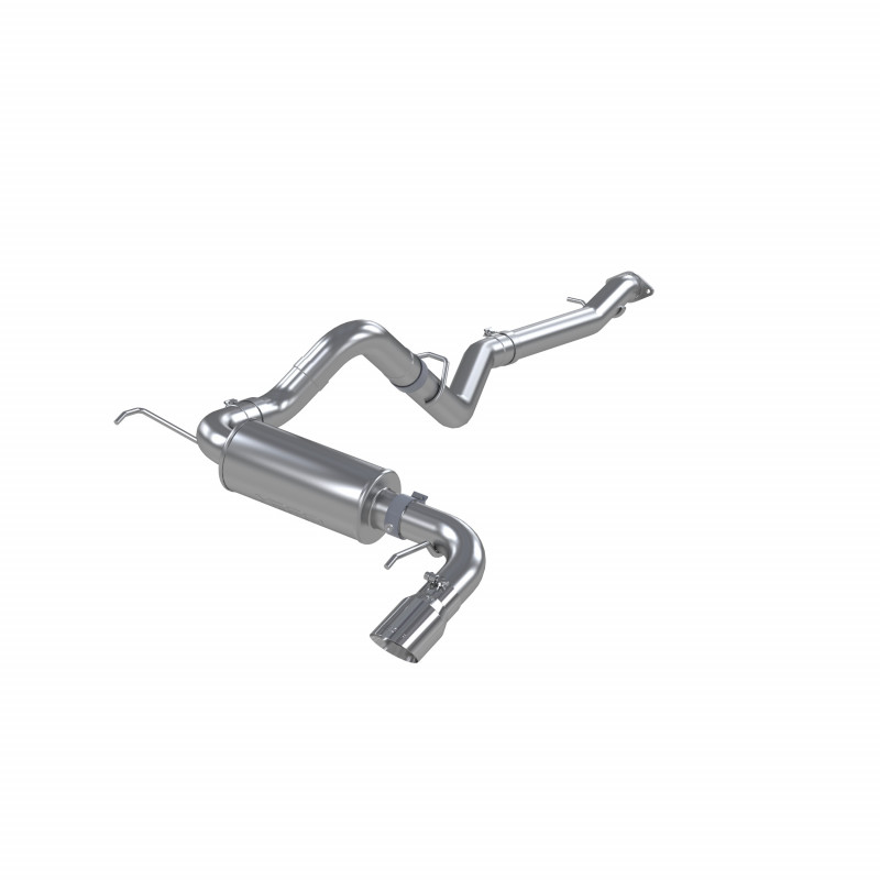 MBRP Aluminized Steel Al Series - Single Rear Exit